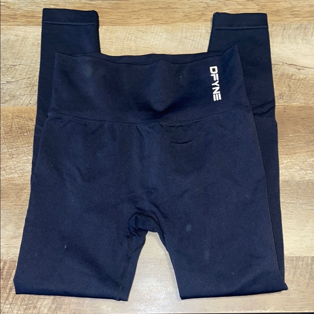 DFYNE Dynamic Black Leggings